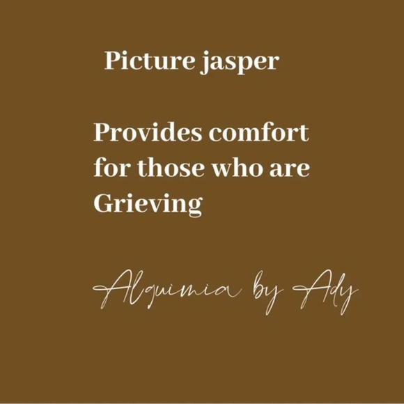 Lux picture jasper drops dangle gold statement earrings /cowgirl/minimalist/ - Picture 4 of 6